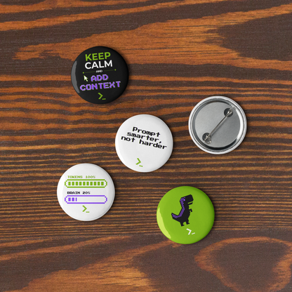 Set de chapas "The prompterful"
